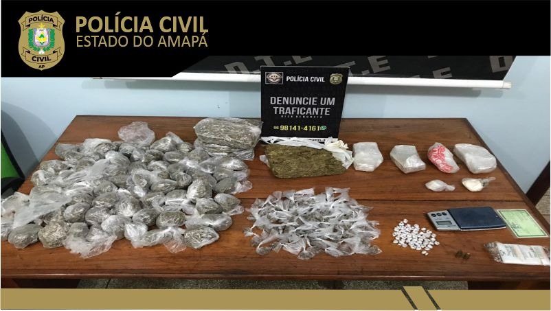 POLÍCIA CIVIL APREENDE 5 KG DE DROGAS EM UMA CASA LOCALIZADA NA PONTE DO JARBAS